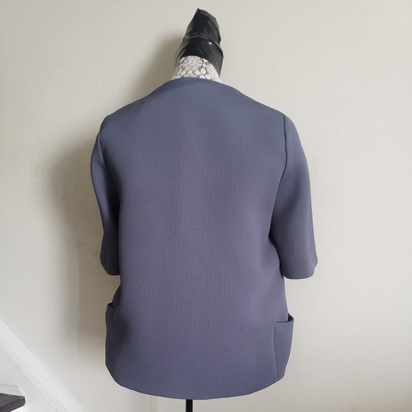 Cos Shortsleeve Zip Up Blazer - Picture 3 of 10